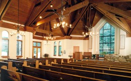 BC Chapel Int Looking at Altar – LO