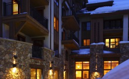 Vail Plaza Ext Pool Terrace Night – LO