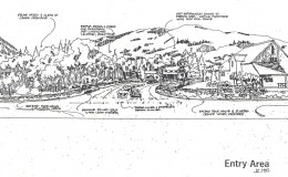 BC Main Entry Area perspective sketch – LO