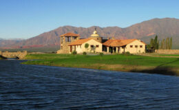 Cafayate GCH Entry Panarama with Lake – LO