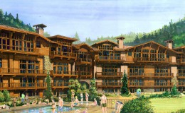 Manor Vail Ext Rendering – Pool – Garden Roof – LO