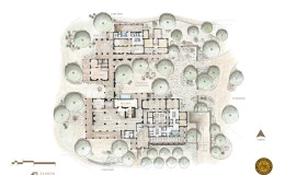 Golf Club Rendering Floor Plan – Labeled – LO