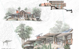 Ventana Mar Hillside House Ext Renderings – LO