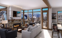 RF Townhomes – Rendering UHA Living Rm Winter 2 – LO