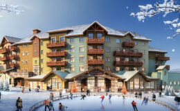 Chongli Bldg H Plaza Rendering