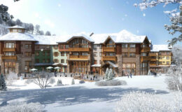 Chongli Bldg I View from Ski Hill Rendering – LO