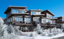 One RF Townhomes Exterior Render 2 – LO