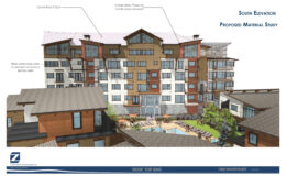 RF Condos Elevation Color Study South Elevation